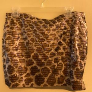 Ladies Sequins mini skirt new